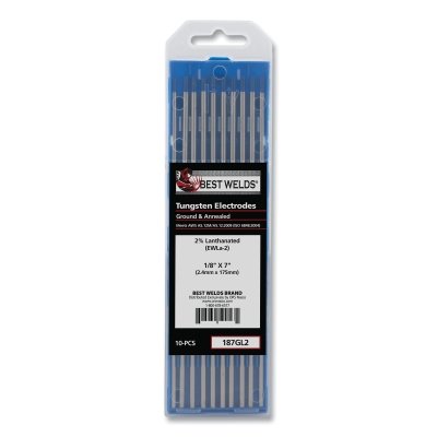 1/8 X 7 2% LANTHANATED TUNGSTEN 10/PK
